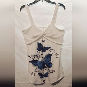 Women's Tank Top size US-14 (XXXL) white